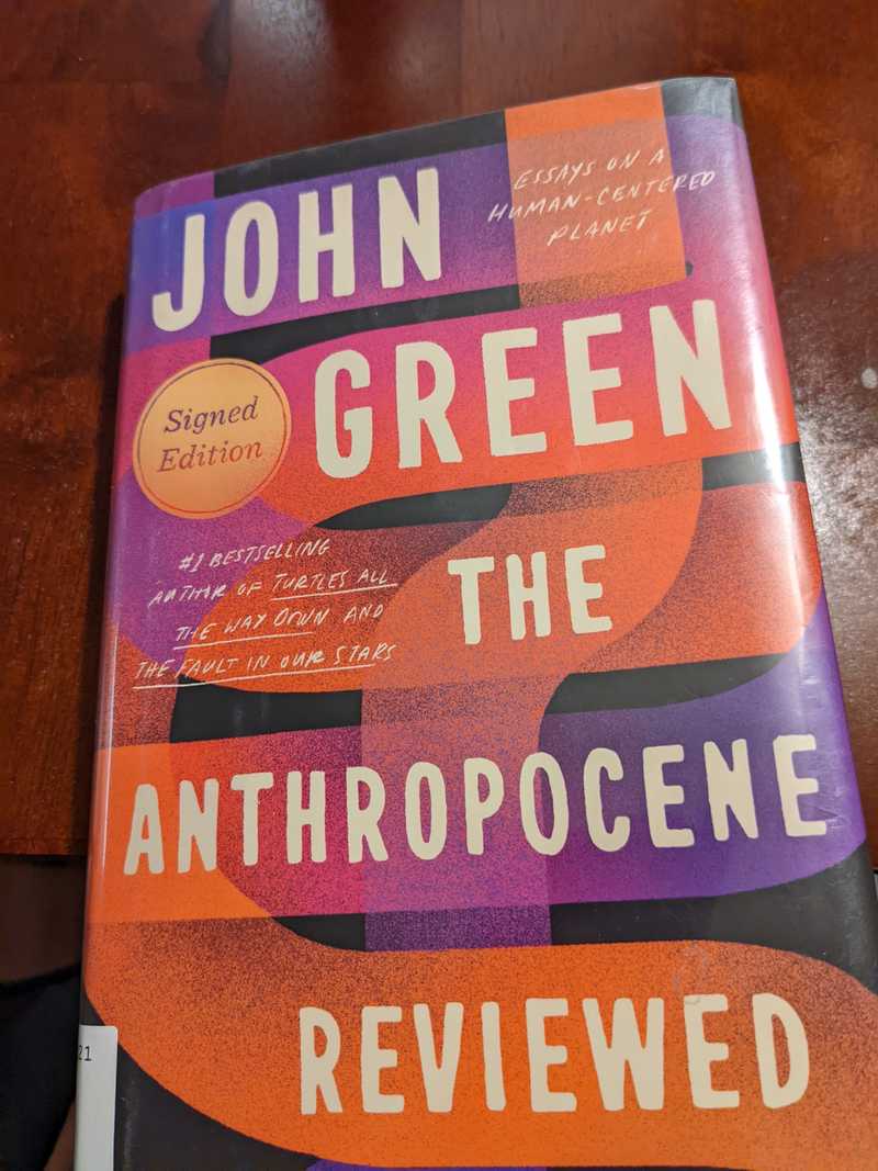 Book Cover of The Anthropocene Reviewed